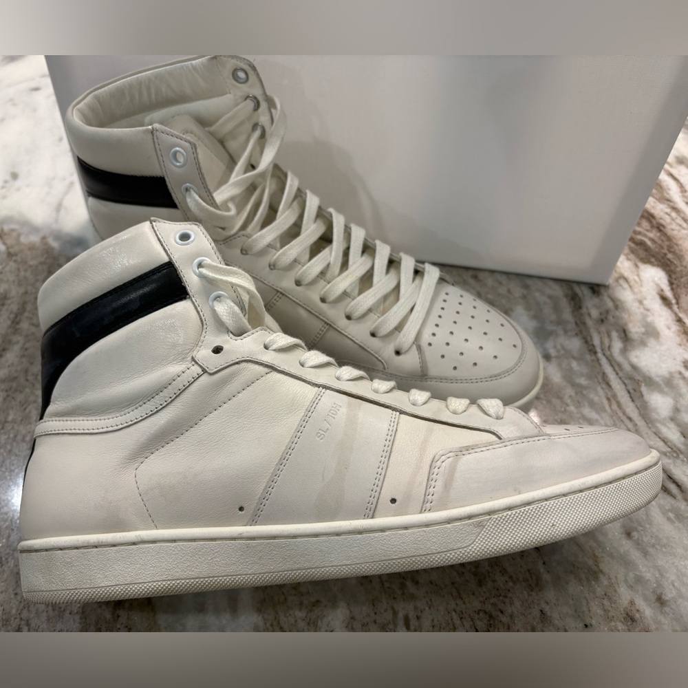 YSL HIGH TOP SNEAKERS - Picture 3 of 14